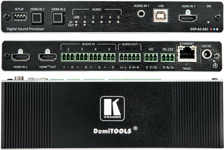 Actual product image XSPerience DSP-62-AEC - 6 x 2 Matrix Switcher