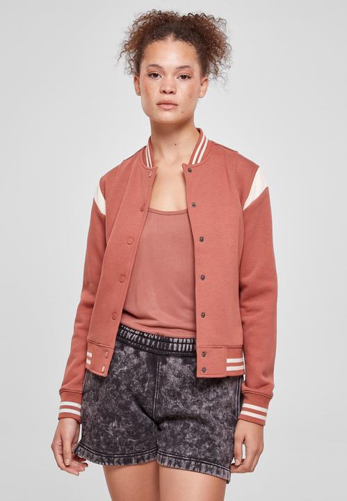 Actual product image Urban Classics Ladies Inset College Sweat Jacket (4XL)