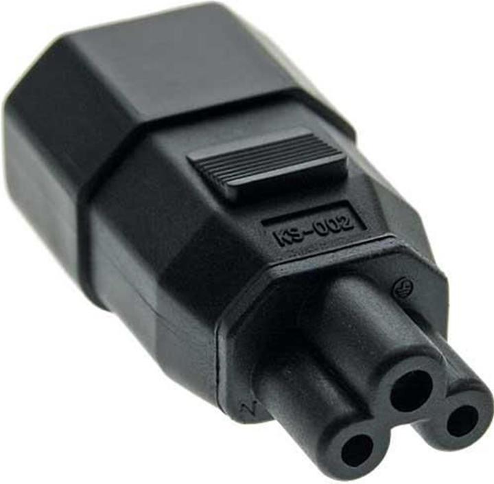 EFB Elektronik GmbH Netzadapter IEC C14 auf IEC C5, Kaltgerätestecker