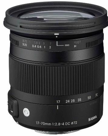 Image du produit Sigma 17-70mm F/2.8-4.0 DC OS HSM Macro (C), Canon EF-S (Canon EF-S, APS-C / DX)