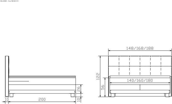 Produktbild Hasena Finca (180 x 200 cm)