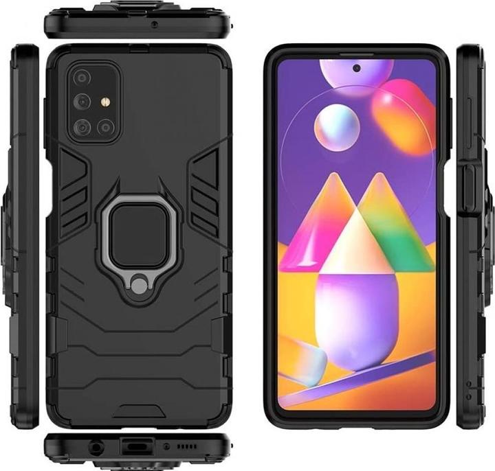 Produktbild Screenguard RingCase Anti-Shock Samsung Galaxy M51 Hülle (Samsung Galaxy M51)