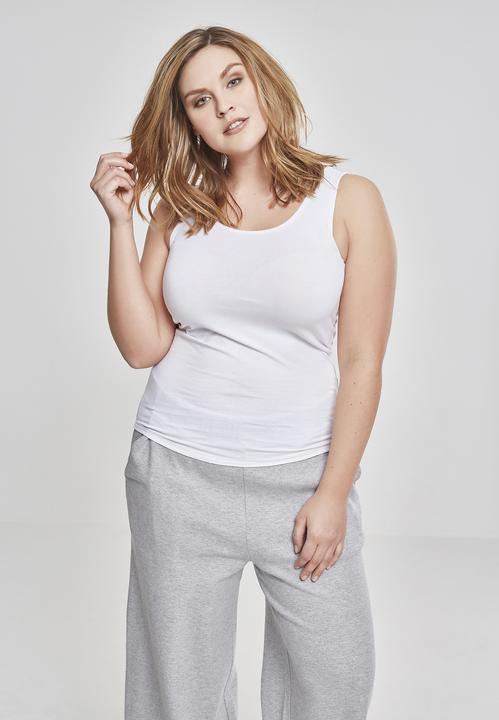 Produktbild Urban Classics Ladies 2-Pack Basic Stretch Top (4XL)