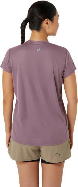 Actual product image ASICS Performance Fujitrail Logo Ss Top Lady Dusty Mauve (L)