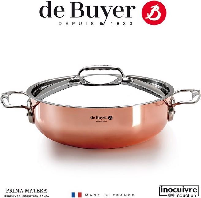 Immagine prodotto de Buyer prima matera (28 cm, Pirofila + casseruola, Acciaio inossidabile, Rame)