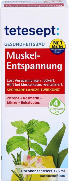 Image du produit Tetesept Bath Muscle relaxation 125 ml (125 ml, Huile de bain)