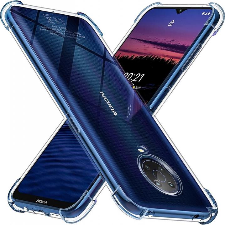 Produktbild Screenguard Nokia G20 Hülle Crystal Soft Airbag Bumper (Nokia G20)
