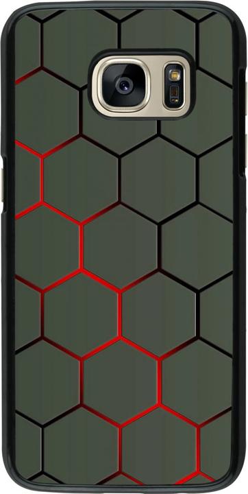 Image du produit PhoneLook Coque Geometric Line red (Samsung Galaxy S7)