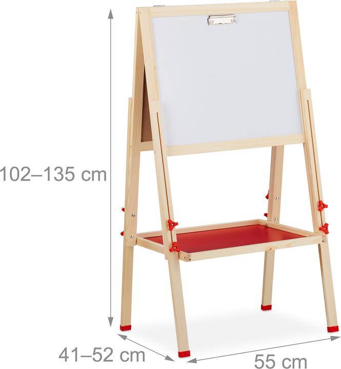 Actual product image Relaxdays Two-Sided board for Kids