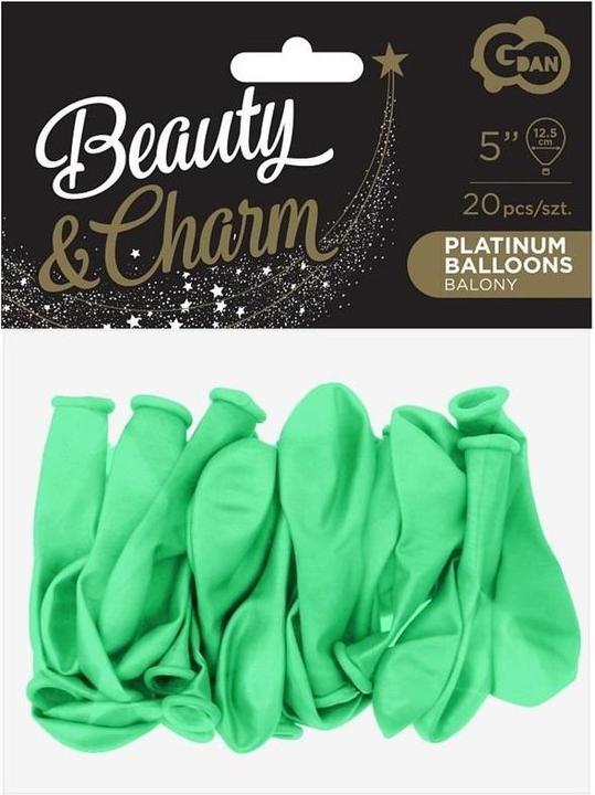 Produktbild GoDan B&C Pastellballons, Mint, 13 cm, 20 Stück