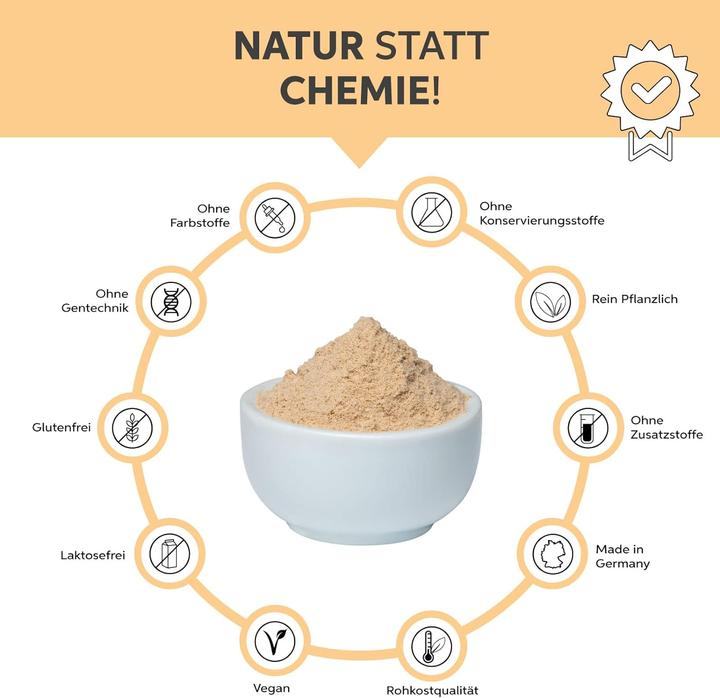 Immagine prodotto Eltabia Polvere di maca biologica | Polvere di maca premium dal Perù (Polvere, 200 g)