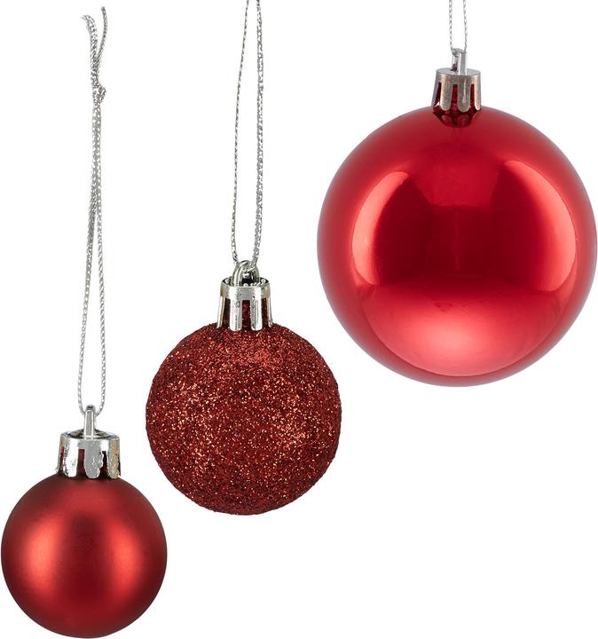 Produktbild Relaxdays Weihnachtskugeln (100 -teilig)