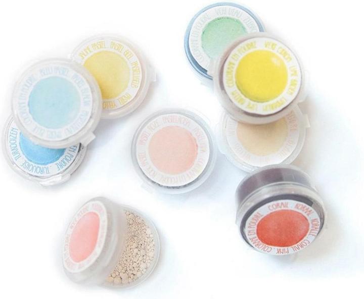 Image du produit ScrapCooking 9 mini-colorants alimentaires en poudre, pastel (105 ml)