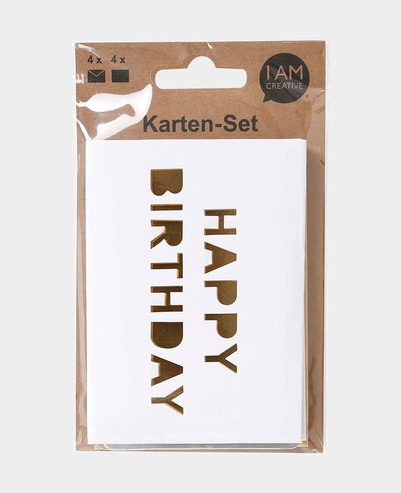 Actual product image I Am Creative Happy Birthday Card Set