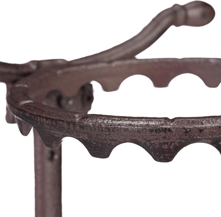 Actual product image Relaxdays Unicycle Wall Flower Rack