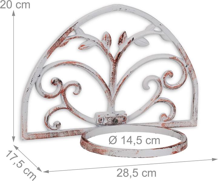 Produktbild Relaxdays Blumenhalter