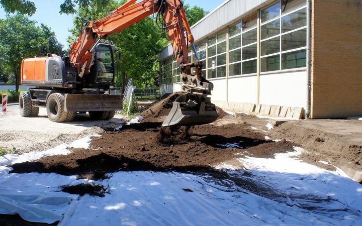 Actual product image Aquagart 450m² Gartenvlies Unkrautvlies Drainagevlies 150g 2m br
