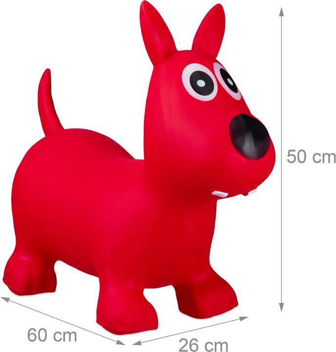 Actual product image Relaxdays Hopping Animal Dog