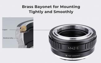 Actual product image K&F Concept Bajonettadapter - M42 / Sony E