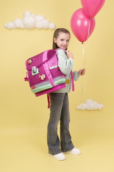 Immagine prodotto Belmil Classy Plus Schulranzen Set 5teilig mit Brustgurt (19 l)