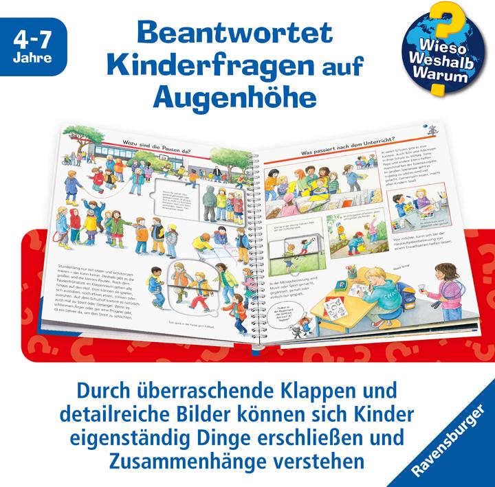 Productafbeelding Ravensburger Wieso? Weshalb? Warum?, Band 14: Ich komme in die Schule (Duits, Doris Rübel, 2025)
