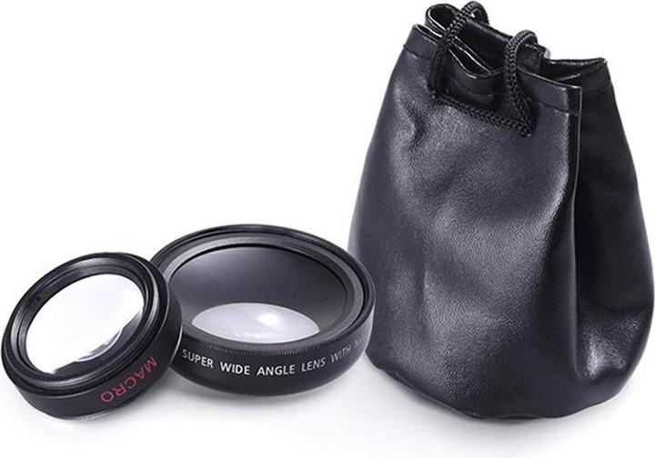 Immagine prodotto PhoneLook 2 in 1 lenti intercambiabili per fotocamera smartphone macro e grandangolo universali