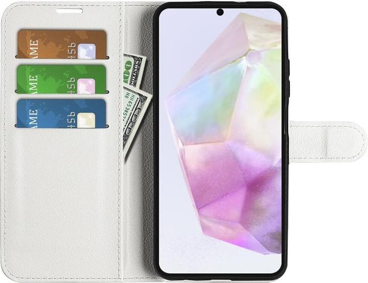 Actual product image Cover-Discount Galaxy A36 5G / A56 5G - Leder Etui Hülle (Samsung Galaxy A36, Samsung Galaxy A56)