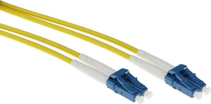 25 metri di cavo patch in fibra armata monomodale 9/125 OS2 duplex con connettori LC (25 m)