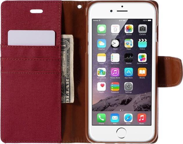 Image du produit Goospery Série Journal de toile (Apple iPhone 6 Plus, Apple iPhone 6s Plus)