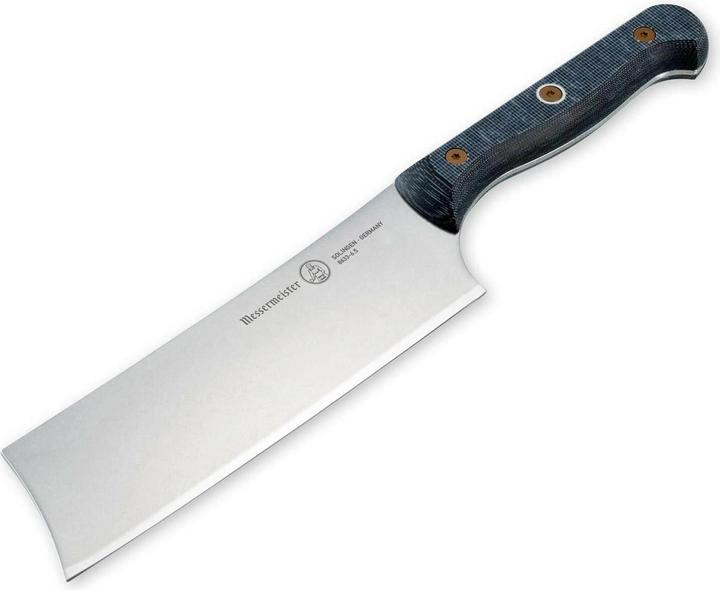 Produktbild Messermeister Küchenmesser Custom 16.5 cm, Grau/Schwarz (16.50 cm)
