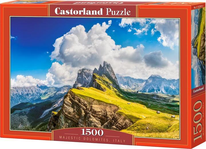 Castorland Puzzle 1500 pieces Majestic Dolomites, Italy (1500 pieces)