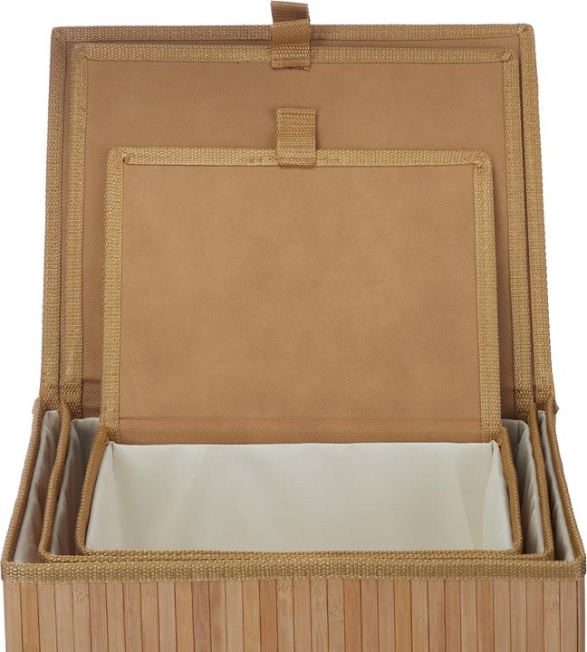 Immagine prodotto Relaxdays Cesto portaoggetti (3 x, 33 x 25,5 x 15 cm)