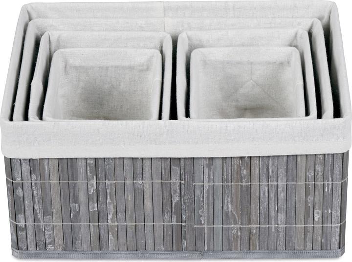 Produktbild Relaxdays Aufbewahrungskorb (6 x, 35 x 25 x 17 cm)