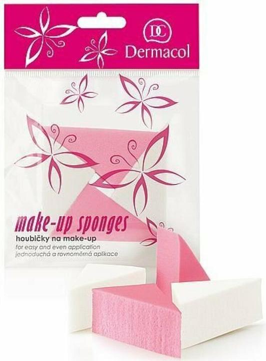 Dermacol Make up Schwämme Schwamm auf Make up in der Form eines Dreiecks von 4