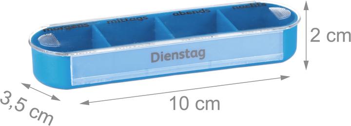 Produktbild Relaxdays Pillendose