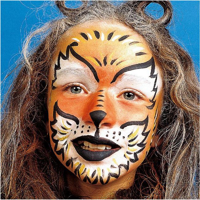 Actual product image Eulenspiegel Make up set lion