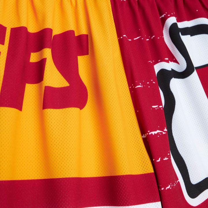 Produktbild Mitchell & Ness M&N Kansas City Chiefs JUMBOTRON 3.0 Basketball Shorts - L (L)