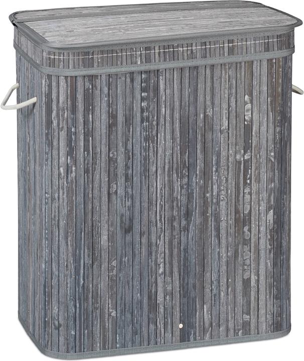 Actual product image Relaxdays Lidded Laundry Hamper (95 l)