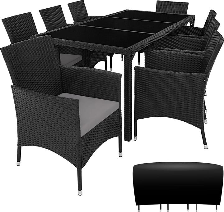 Produktbild tectake Rattan Sitzgruppe Valencia
