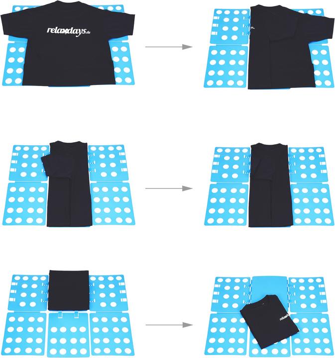Image du produit Relaxdays Dossier sur la blanchisserie