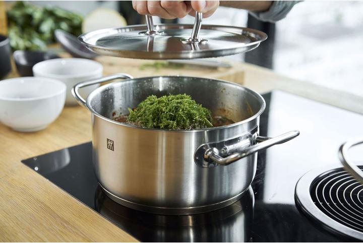 Immagine prodotto Zwilling Gemello (24 cm, Pentola, Padella per friggere, Casseruola con manico, Acciaio inossidabile)