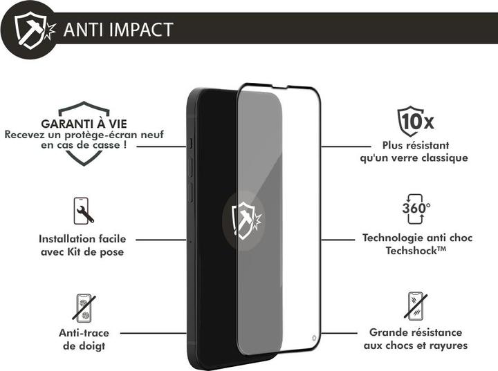 Actual product image Bigben Connected Glass screen protector (1 Piece, Apple iPhone 14 Pro)