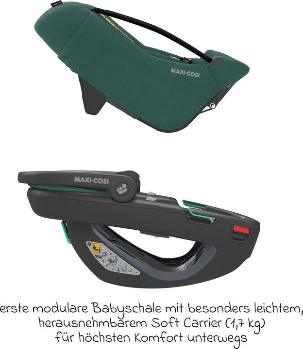 Produktbild Maxi-Cosi Entwickelt für mehr Nähe zwischen Eltern und Kind (Babyschale, ECE R129/i-Size Norm)