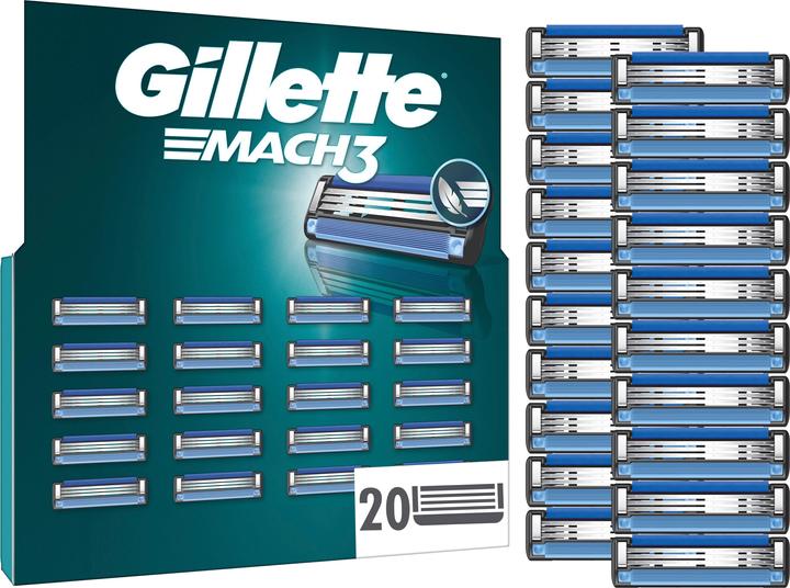 Produktbild Gillette Mach3 (20 x)