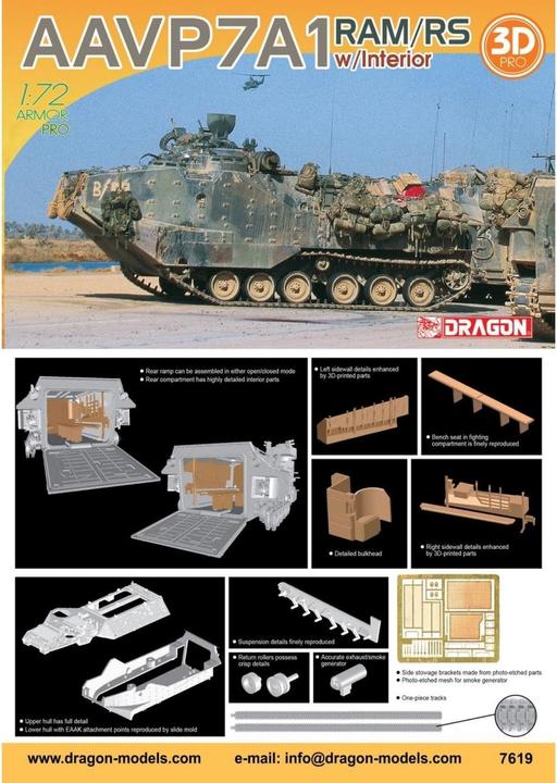 Image du produit 1:72 AAVP7A1 RAM/RS w/Interior