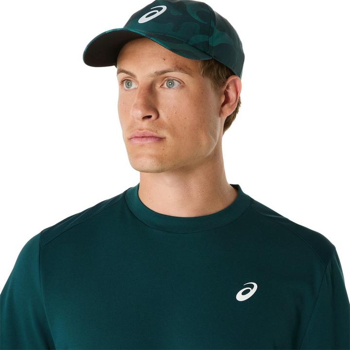 Immagine prodotto ASICS Performance Asics Court Ss Top Saxon Green Man (M)
