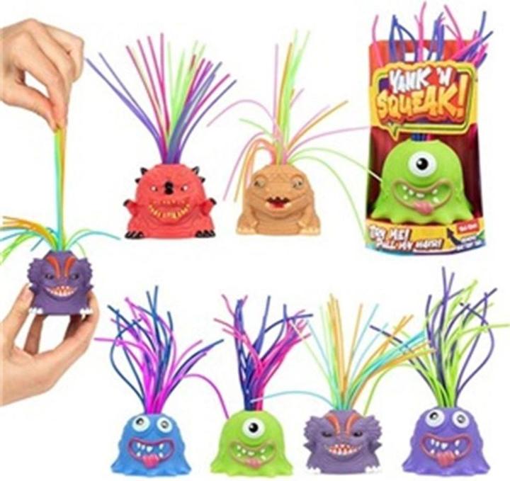 Immagine prodotto Toi-Toys Divertente mostro con capelli allungabili e suoni