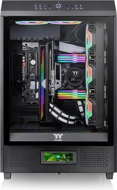 Produktbild Thermaltake PC- Gehäusezubehör LCD Panel Kit Black für The Tower 500