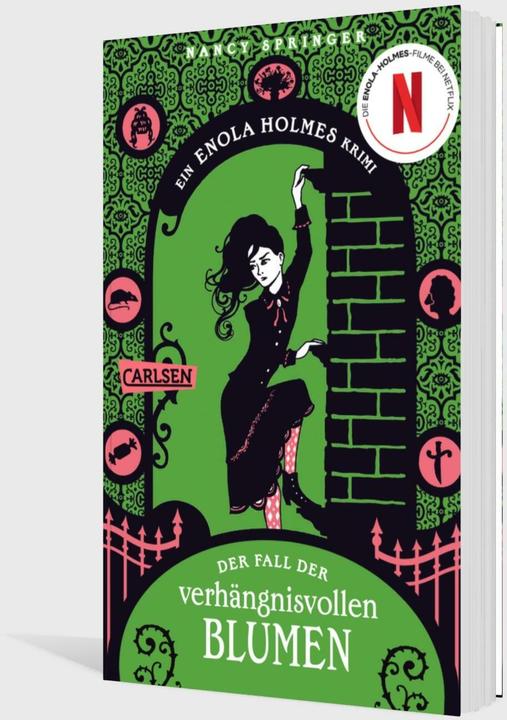 Immagine prodotto Enola Holmes: Der Fall der verhängnisvollen Blumen (Nancy Springer, Tedesco)