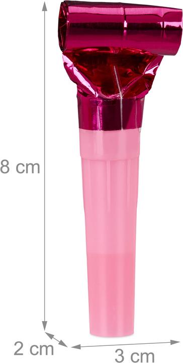 Actual product image Relaxdays Party Blowers Pack of 50, Kids? Noisemakers